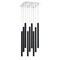 Z-Lite Forest 9 Light Island/Billiard, Chrome & Matte Black 917MP24-MB-LED-9SCH - alternate 2
